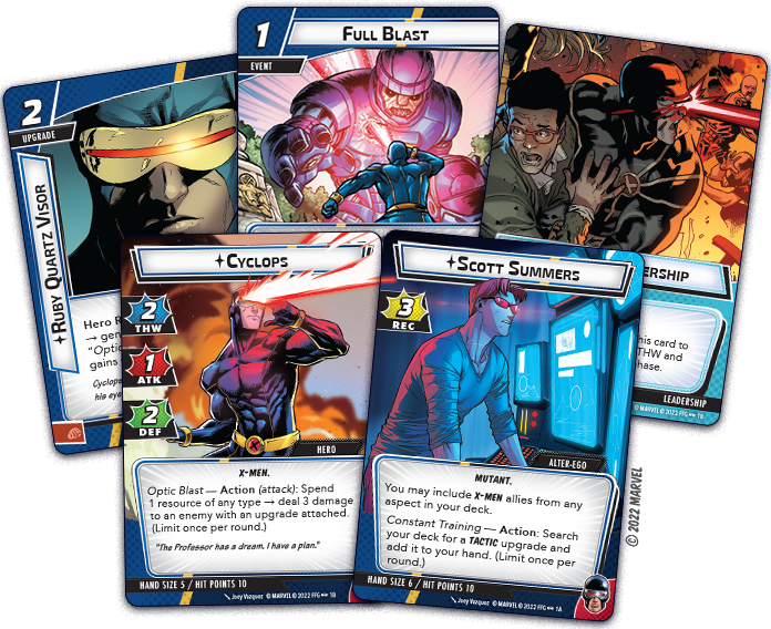 Marvel Champions : The Card Game - Cyclops Hero Pack